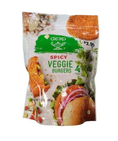 Deep Spicy Veggie Burger | MirchiMasalay