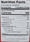 The Nutrition Facts of EBM Jam Delight Strawberry Biscuits Pita Plus Inc.