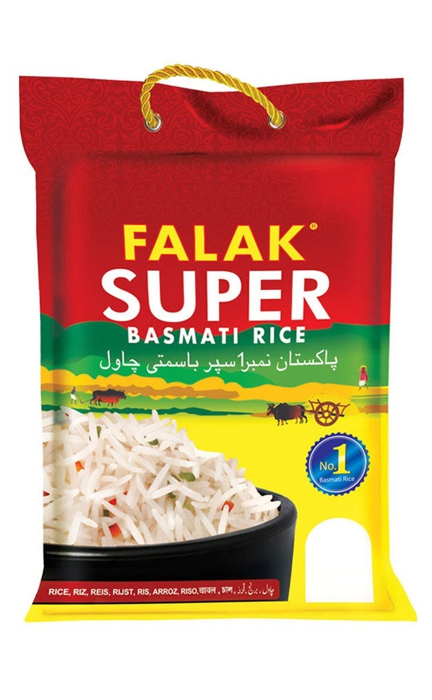Falak Super Basmati Rice 4 Bags MirchiMasalay