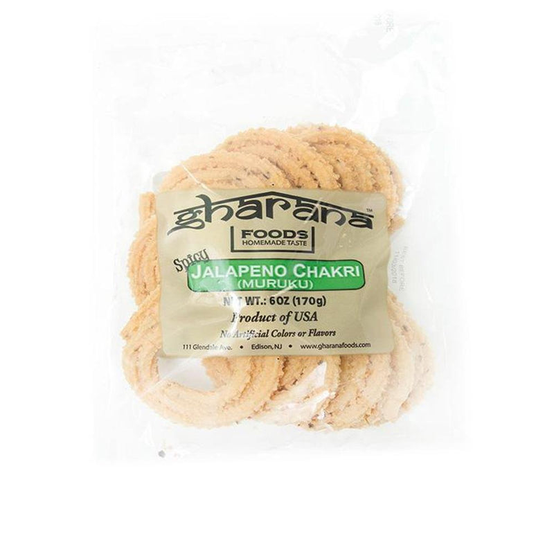 Gharana Foods Jalapeno Chakri Muruku MirchiMasalay