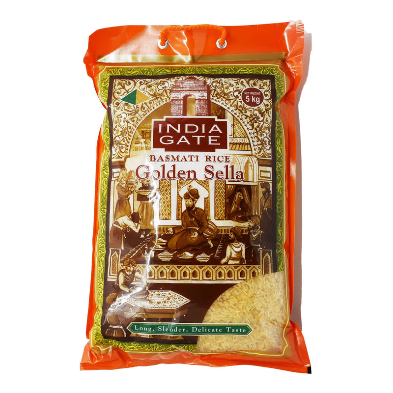 India Gate Basmati Golden Sella Rice MirchiMasalay