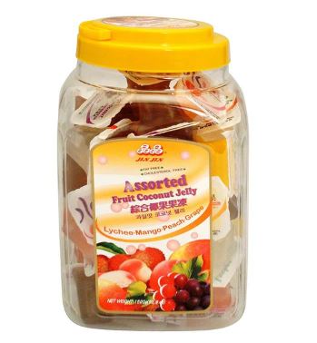 Jin Jin Mix Assorted Fruit Coconut Jelly MirchiMasalay