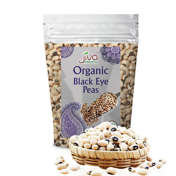 Jiva Organic Black Eye Peas MirchiMasalay