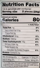 The Nutrition Facts of Kawan Spring Roll Pastry 