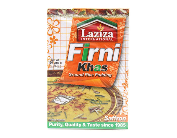 Laziza Firni Khas Saffron Ground Rice Pudding MirchiMasalay