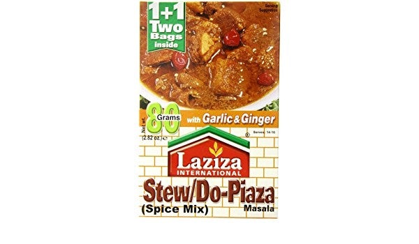 Laziza Stew/Dopiaza Masala MirchiMasalay