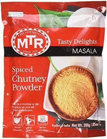 MTR Spiced Chutney Powder MirchiMasalay