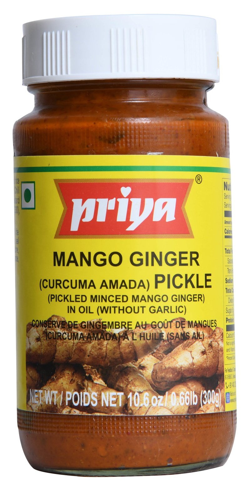 Priya Mango Ginger (Without Garlic) MirchiMasalay