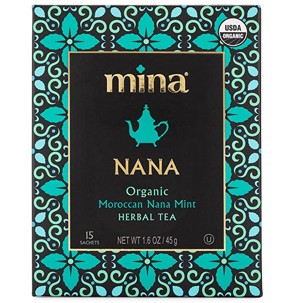 Mina Nana Organic Moroccan Nana Mint Herbal Tea MirchiMasalay