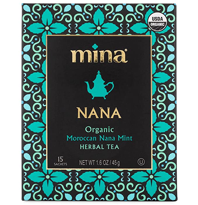 Mina Nana Organic Moroccan Nana Mint Herbal Tea MirchiMasalay