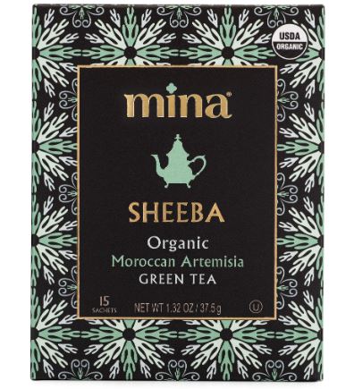 Mina Sheeba Organic Moroccan Absinthe Green Tea MirchiMasalay
