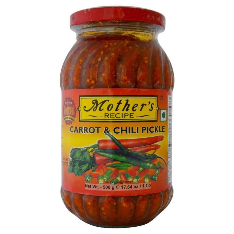 Mother's Recipe Carrot & Chilli Pickle MirchiMasalay