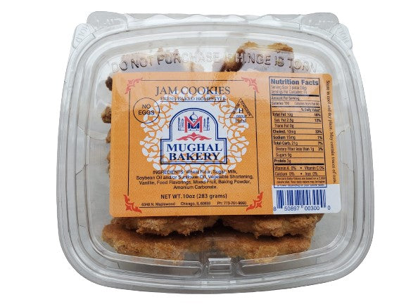Mughal Bakery Jam Cookies (No Eggs) MirchiMasalay