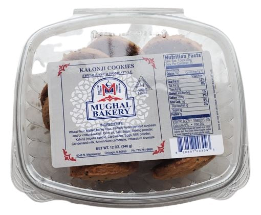 Mughal Bakery Kalonji Cookies MirchiMasalay
