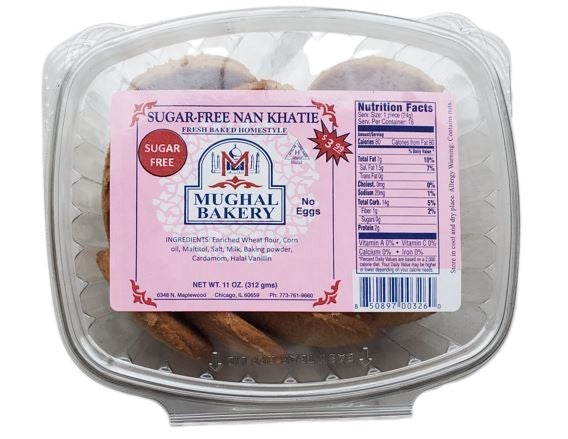 Mughal Bakery Nan Khatie (No Eggs)- Sugar Free MirchiMasalay