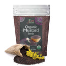 Jiva Organic Black Mustard seeds MirchiMasalay
