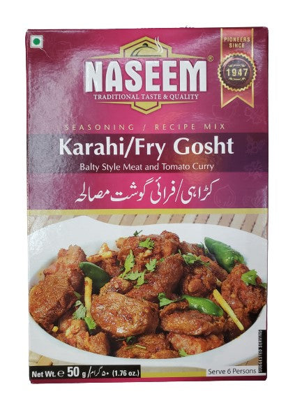 Naseem karhai / Fry Gosht Masala MirchiMasalay