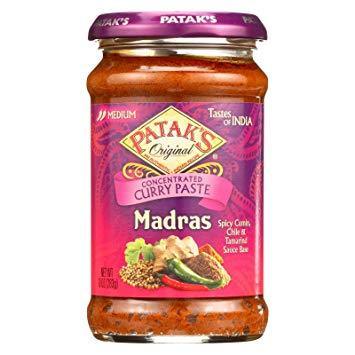 Patak's Madras Curry Paste (Medium) MirchiMasalay