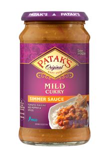Patak's Mild Curry Simmer Sauce MirchiMasalay