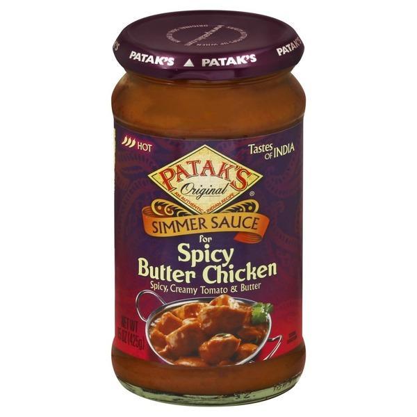 Patak's Spicy Butter Chicken Simmer Sauce (Hot) MirchiMasalay