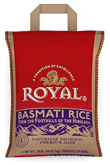 Royal Basmati Rice MirchiMasalay
