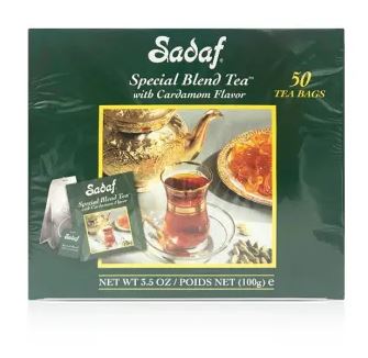 Sadaf Special Blend Tea with Cardamom (100 Tea Bags) MirchiMasalay