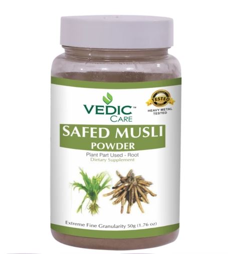 Vedic Safed Musli Powder MirchiMasalay
