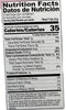 The Nutrition Facts of Shan Chicken Masala Mix 