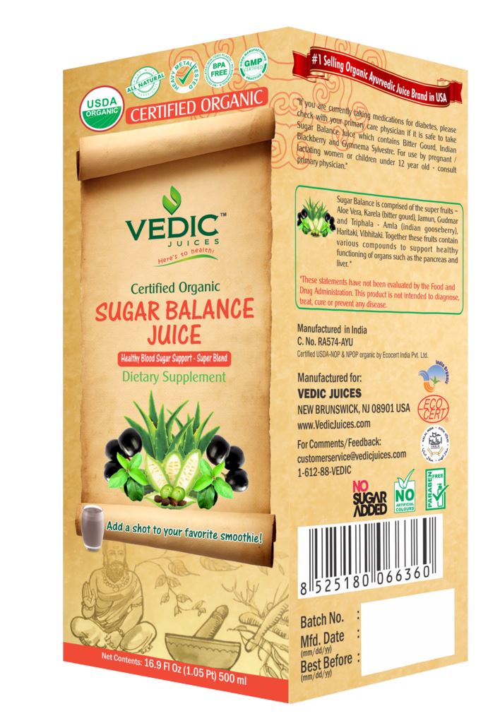 Vedic Sugar Balance Juice MirchiMasalay