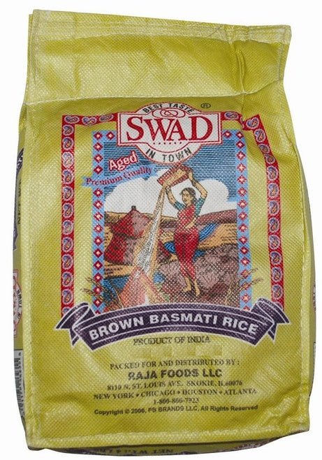 Swad  Brown Basmati Rice MirchiMasalay