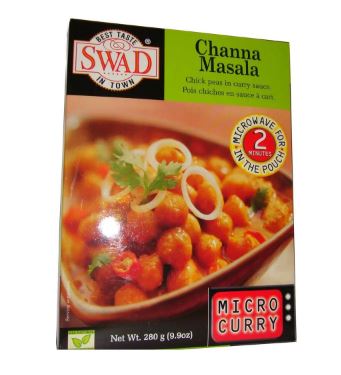 Swad Chana Masala Micro-Curry MirchiMasalay