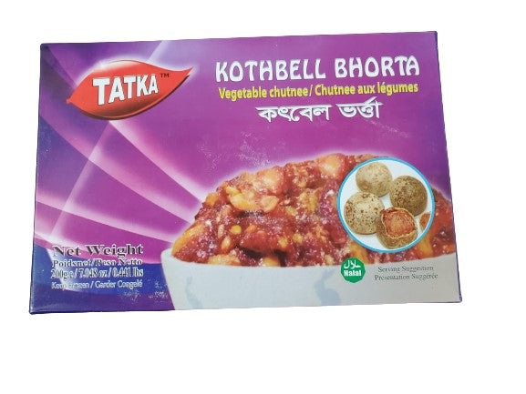 Tatka Kothbell Bhorta | MirchiMasalay