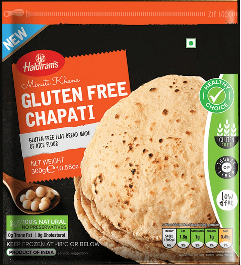 Haldiram's Gluten Free Chapati | MirchiMasalay