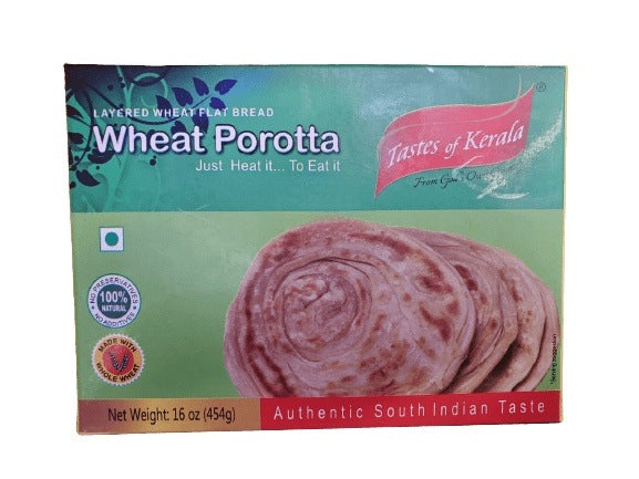 TOK Kerala Wheat Porotta Family Pack (12pcs) | MirchiMasalay