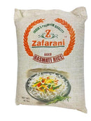 Zafarani Basmati Rice 40 lb MirchiMasalay