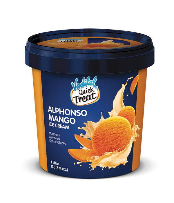 Vadilal Alphonso Mango Ice Cream 1 Lt | MirchiMasalay