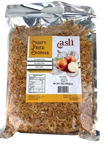 Asli Crispy Fried Onions (Uncoated) MirchiMasalay