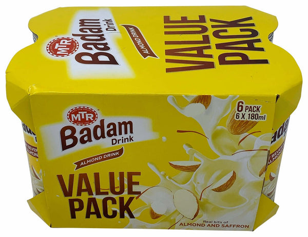MTR Badam Almond Drink 6 pack MirchiMasalay