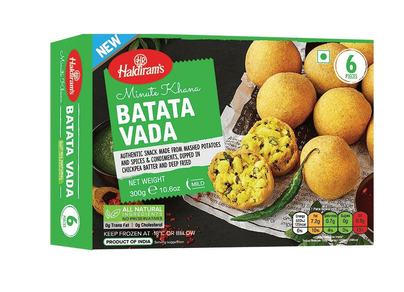 Haldiram's Batata Vada (6pcs) | MirchiMasalay