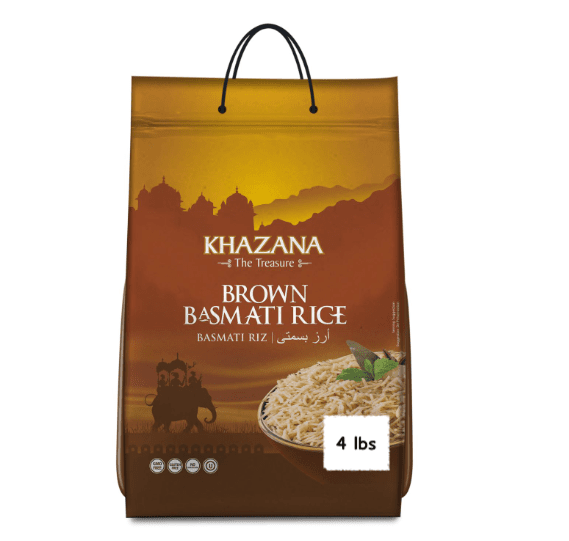 Khazana Brown Basmati Rice Small MirchiMasalay