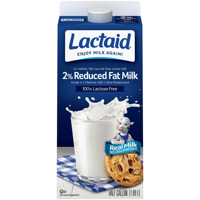 Lactaid 100% Lactose Free 2% Reduced Fat Milk | MirchiMasalay