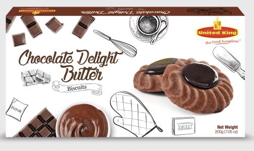 United King Chocolate Delight Butter Biscuits MirchiMasalay