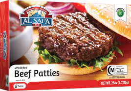 Al Safa Beef Burger Patties | MirchiMasalay