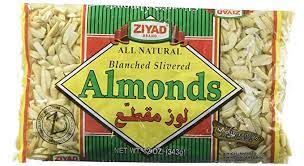 Ziyad Whole Raw Almonds MirchiMasalay