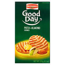 Britannia Good Day Pistachio-Almond Cookies (4Packs) MirchiMasalay