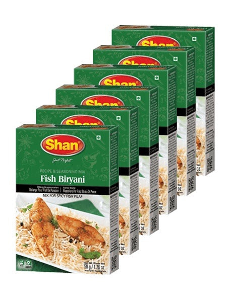 Shan Fish Biryani MirchiMasalay