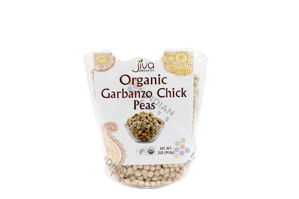 Jiva Organic Garbanzo Peas MirchiMasalay