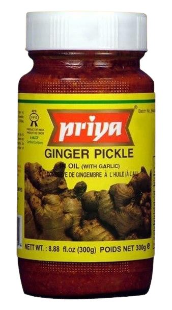 Priya Ginger Pickle (With Garlic) MirchiMasalay