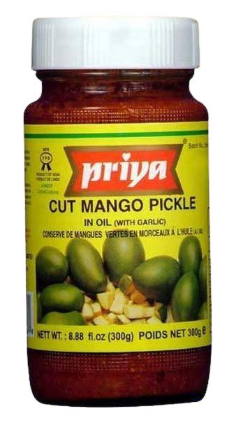 Priya Cut Mango Pickle (Without Garlic) MirchiMasalay