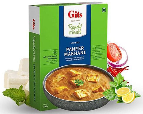 Gits Paneer Makhani Ready Meals MirchiMasalay